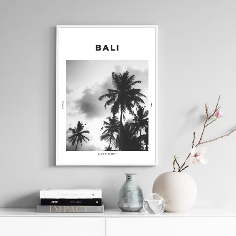 Home Decor Ubud - Impresión de viaje Bali, póster de
