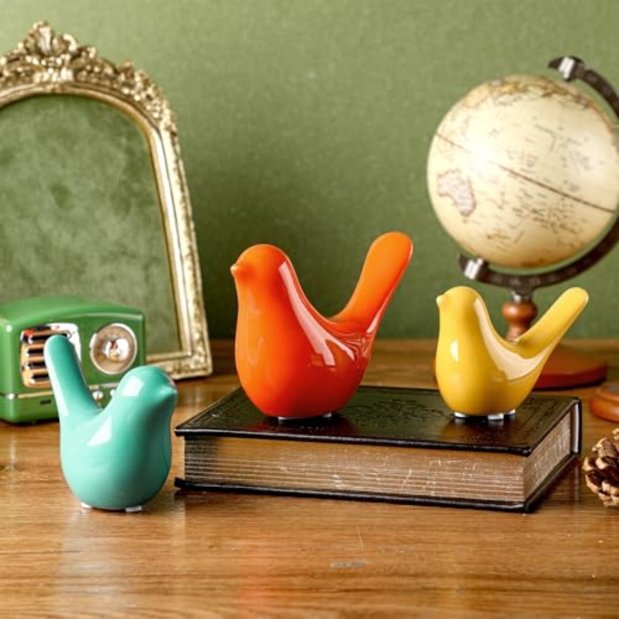 Home Decor Medieval - Juego de 3 Adornos de Mesa
