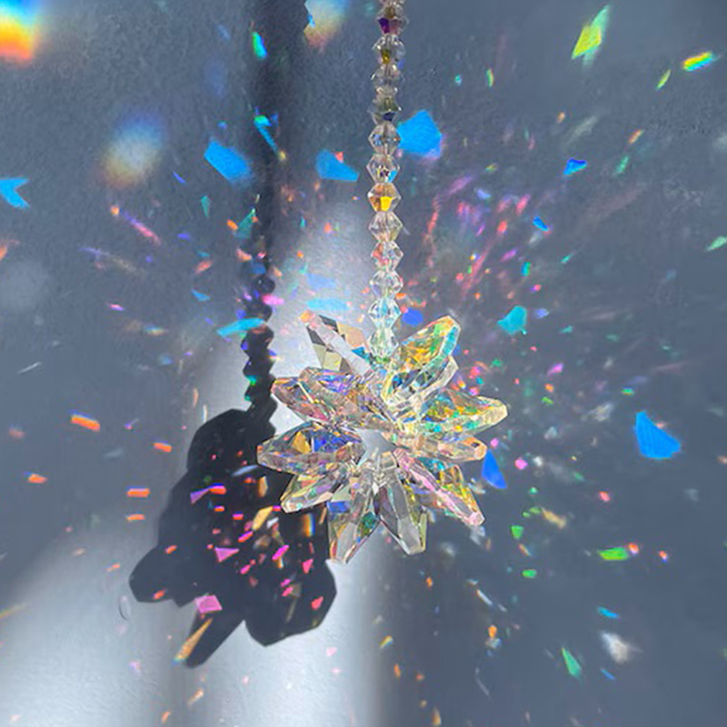Crystal Sun Catcher - 1 pieza de adorno colgante de