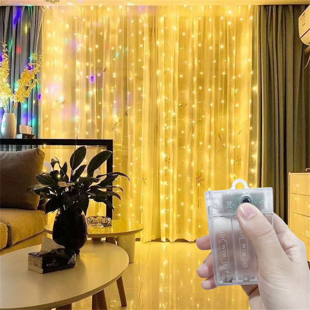 String Curtain Light - Guirnalda de Luces LED para Interiores,