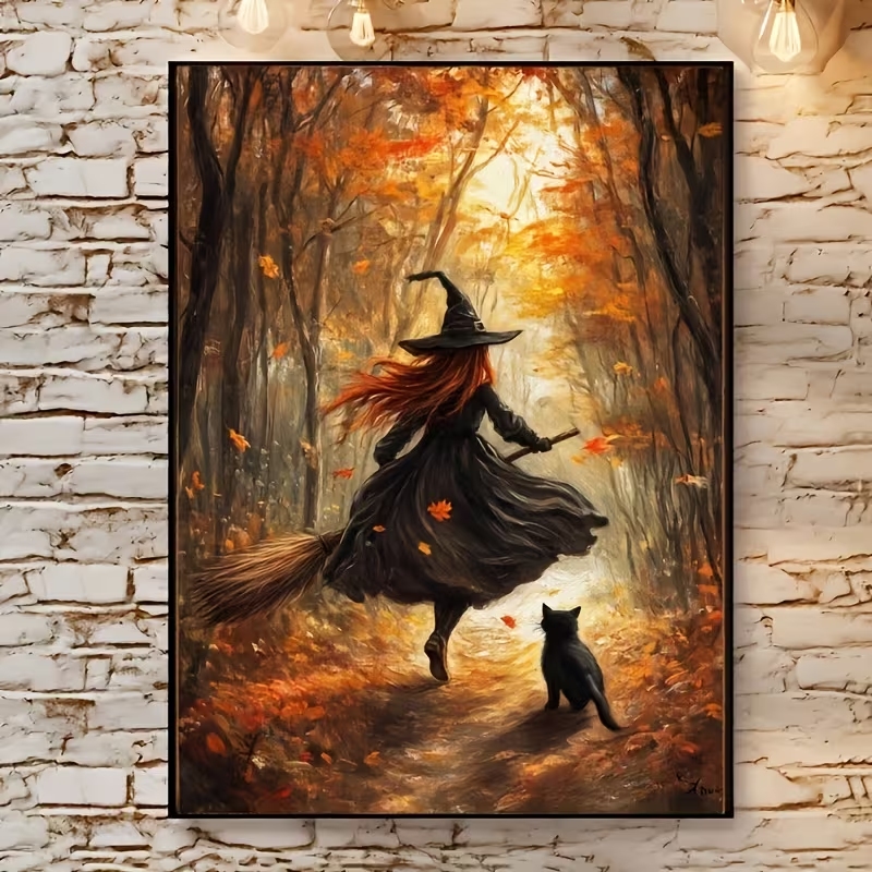 Home Decor Reviews - Impresión artística de pared de bruja
