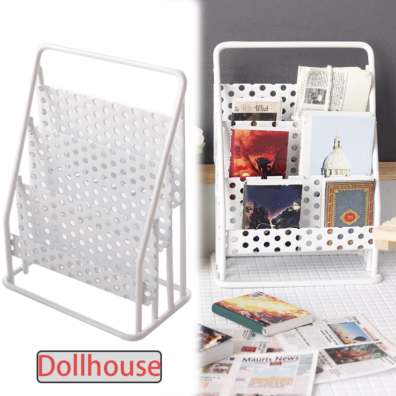Home Decor Organizer - Estante de almacenamiento de hierro para