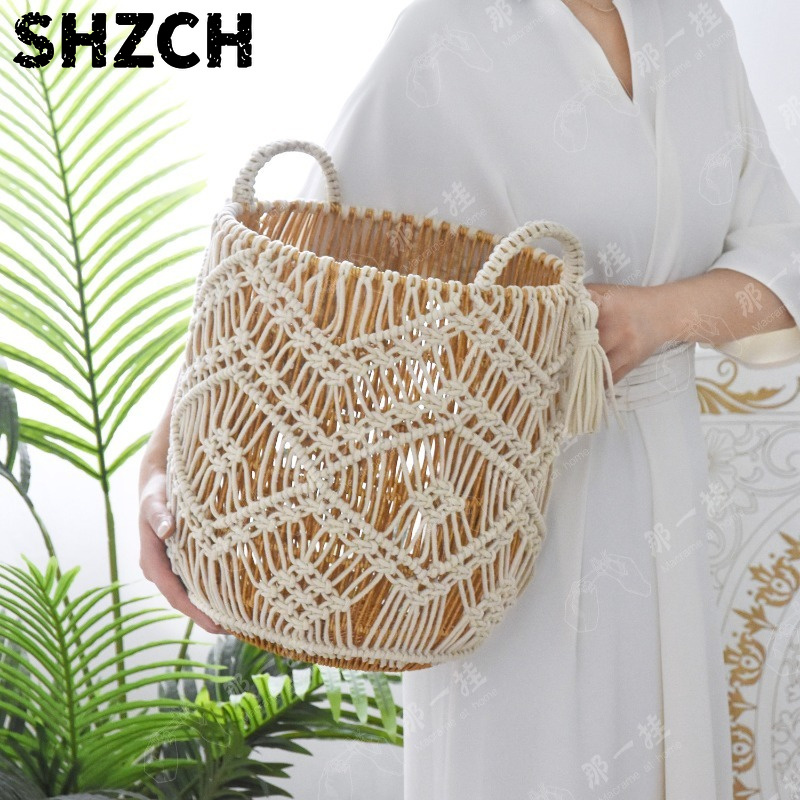 Home Decor Hampers - Cesto de Almacenamiento Hecho a Mano