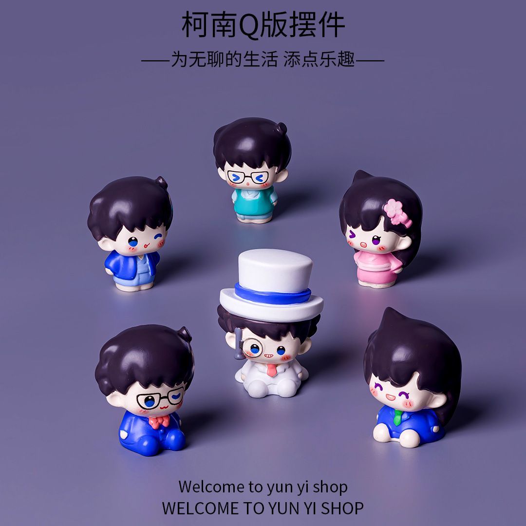 Home Decor Reviews - Figuras de Resina de Detective Conan,