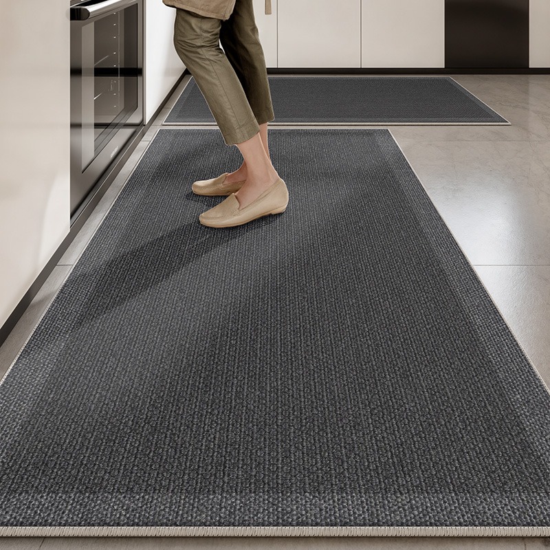 Home Decor Games Online Free - Alfombra para Cocina, Tapete Gris Oscuro,