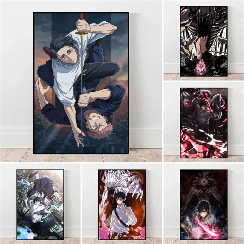 Home Decor Painting - Jujutsu Kaisen Yuta Okkotsu y Megumi
