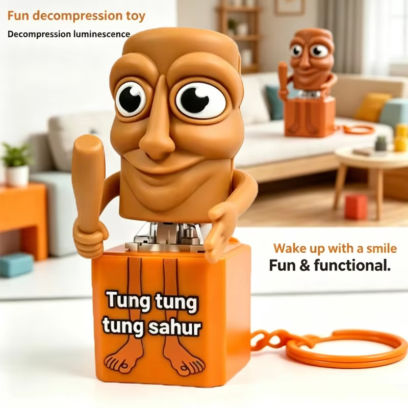 Home Decor Manufacturers - Nuevo Llavero Tung Tung Tung Sahur,