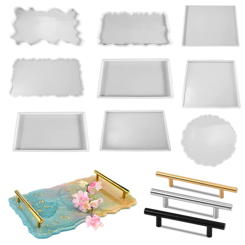Home Decor Manufacturers - Bandeja de resina epoxi, molde de