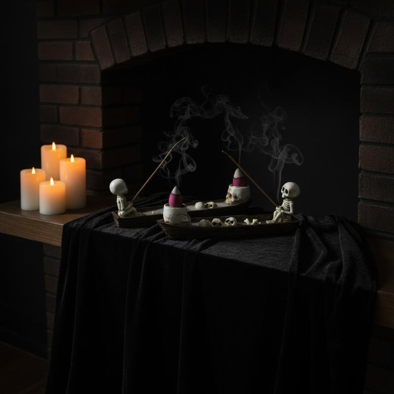 Home Decor Yoga - Porta Incienso con Forma de Barco