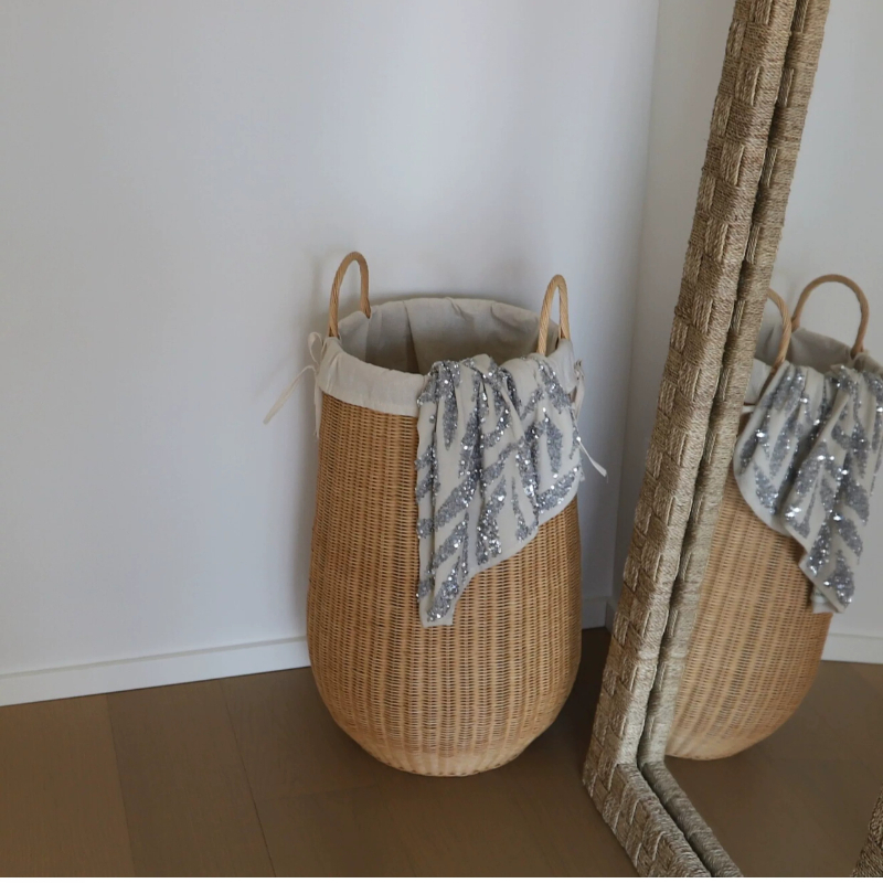 Home Decor Hampers - Cesto de Ropa Sucia de Ratán