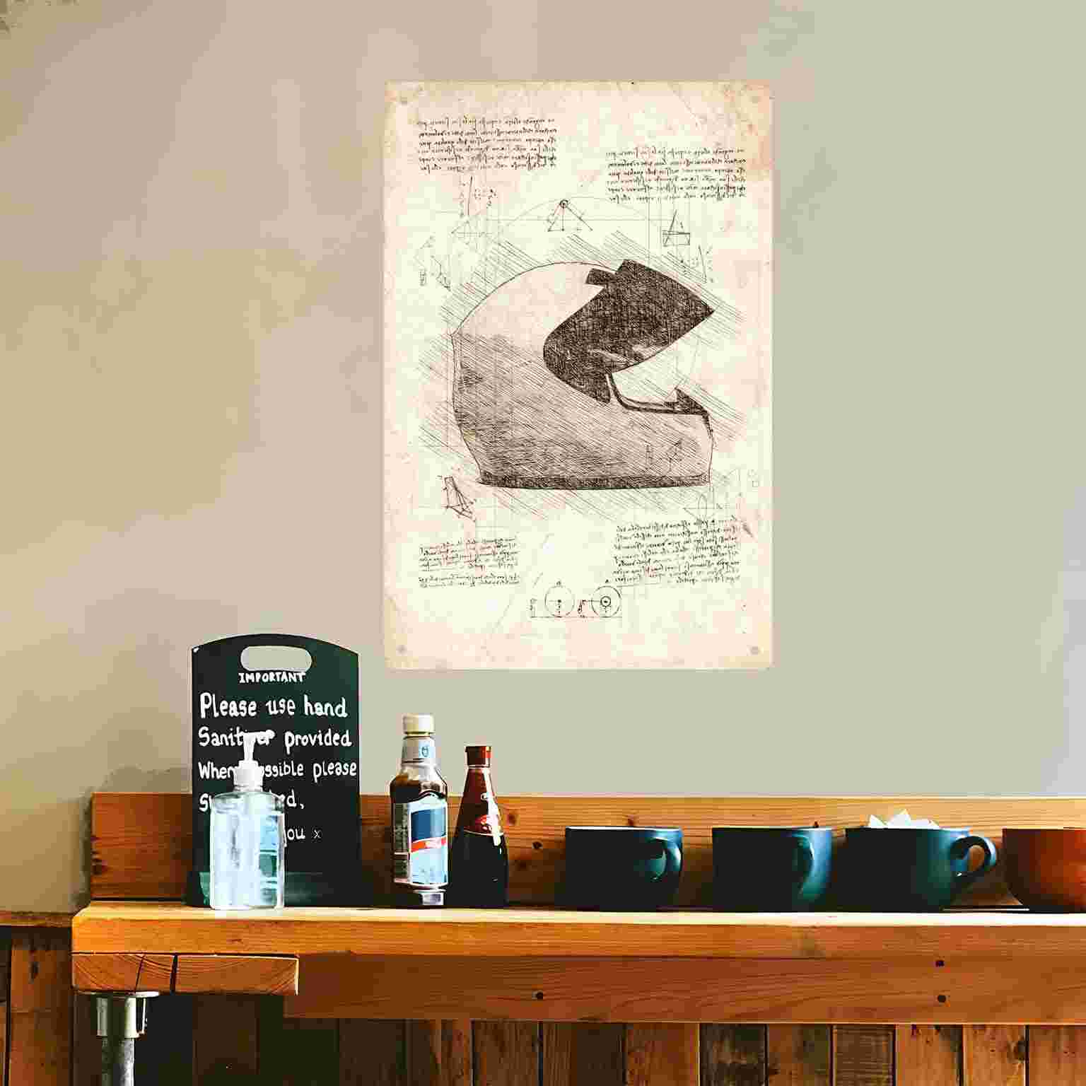 Póster Decorativo 2D Plano de  - Home Decor Medieval reseña y precio
