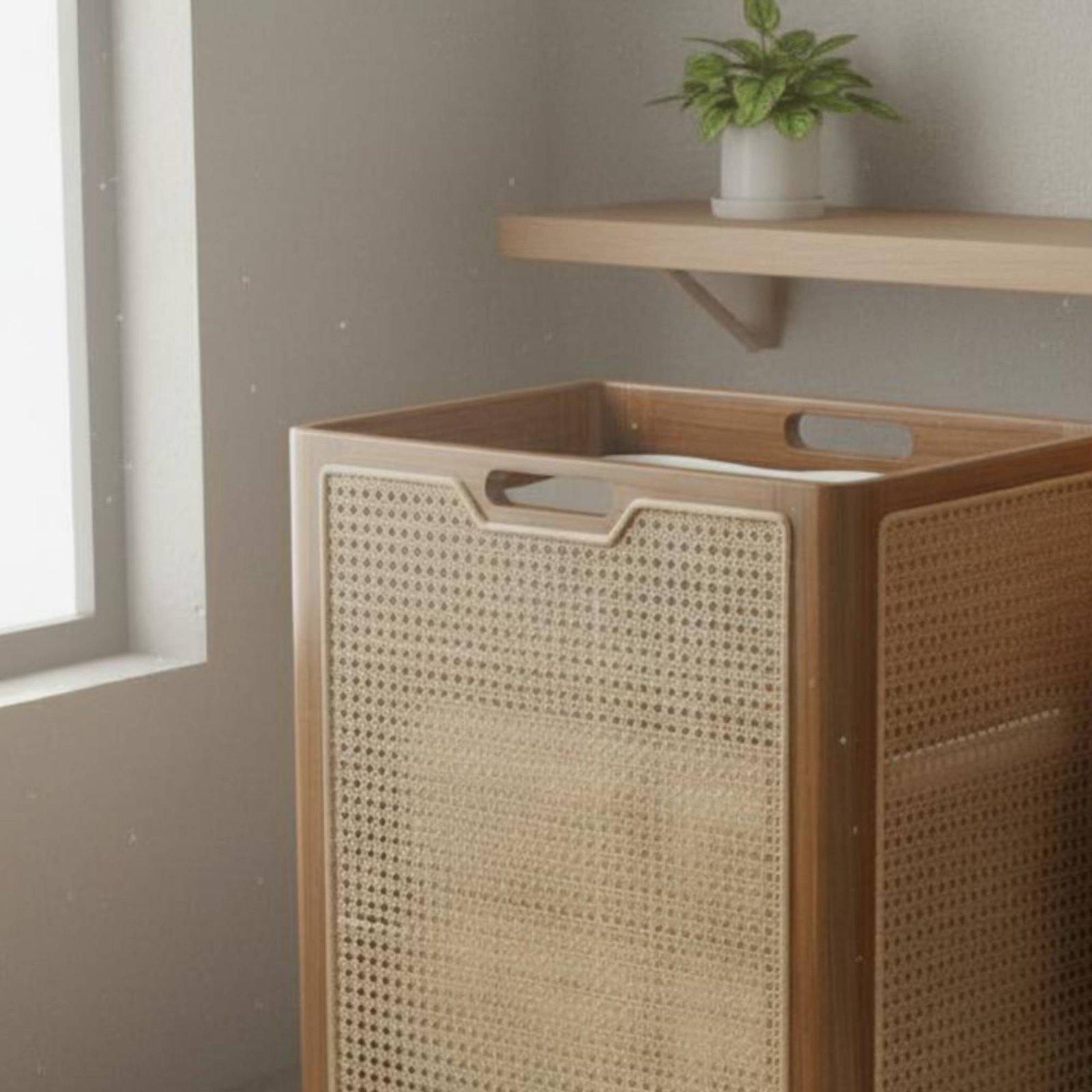 Cesto de Ropa de Madera Decora - Home Decor Hampers reseña y precio