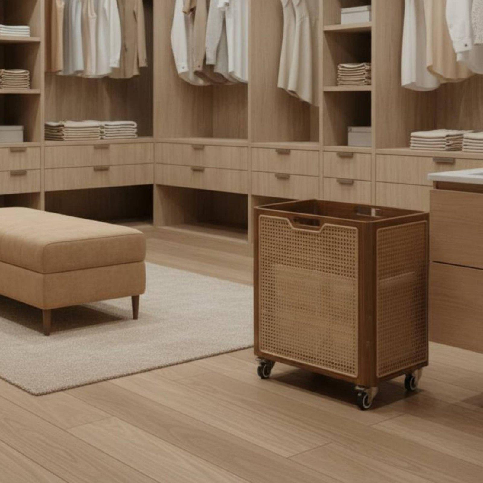 Cesto de Ropa de Madera Decora - Home Decor Hampers reseña y precio