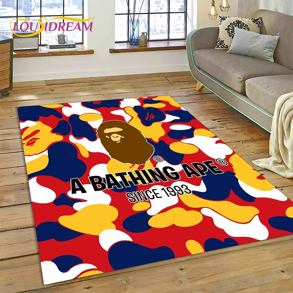 Alfombra de Moda B-BAPE Impres - Home Decor Games Online Free reseña y precio