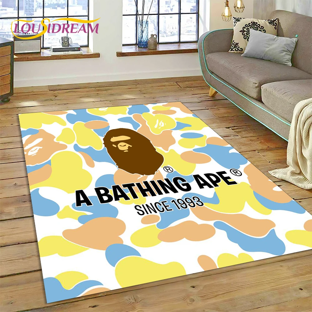 Alfombra de Moda B-BAPE Impres - Home Decor Games Online Free reseña y precio