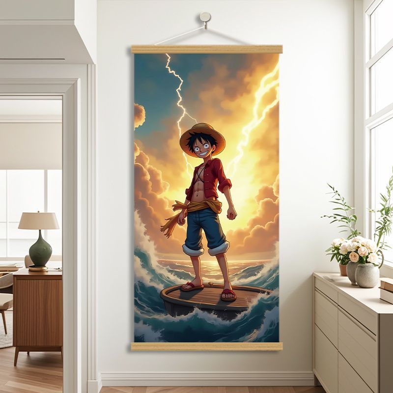 Nuevo póster de One Piece con  - Home Decor Painting reseña y precio