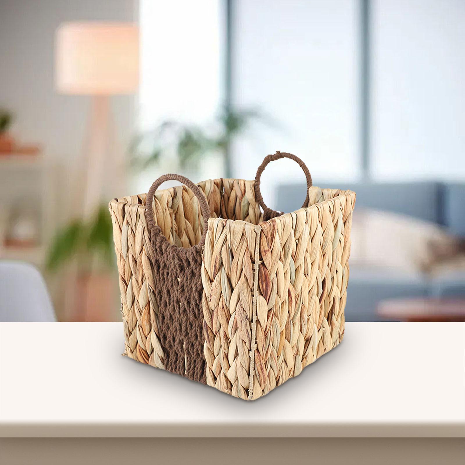 Cesta de Almacenamiento Tejida - Home Decor Hampers reseña y precio