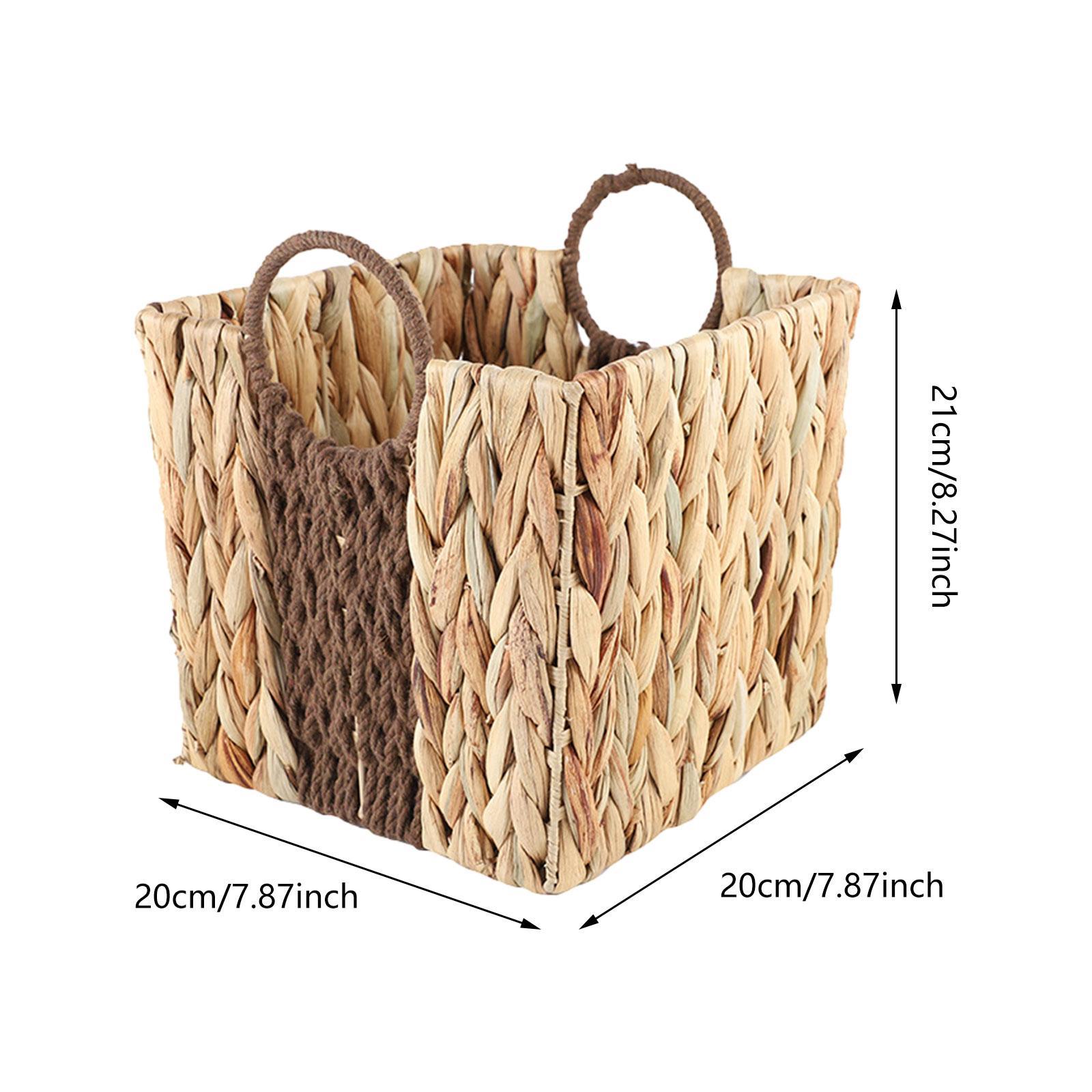 Cesta de Almacenamiento Tejida - Home Decor Hampers reseña y precio