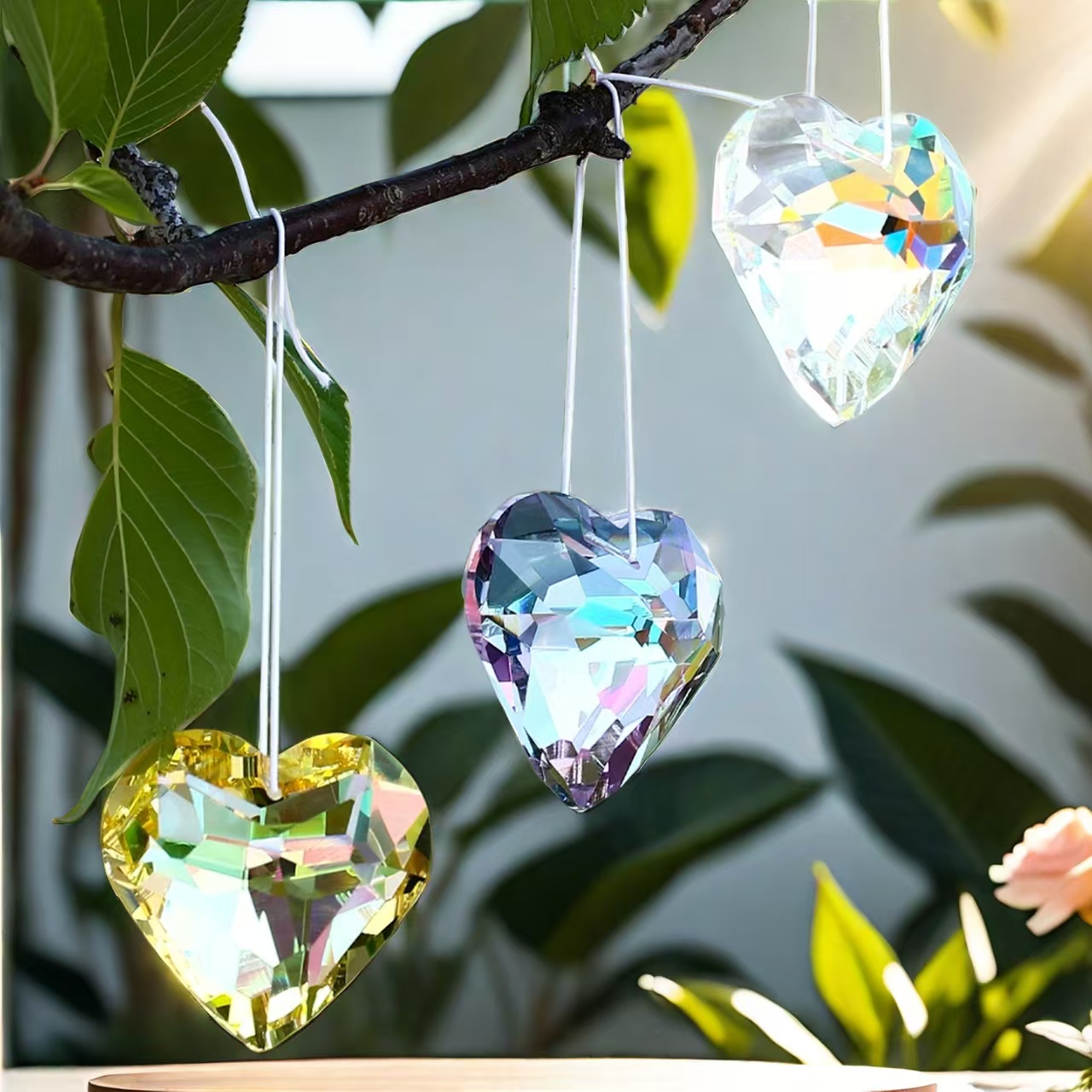 1 pieza de prisma de cristal e - Crystal Sun Catcher reseña y precio
