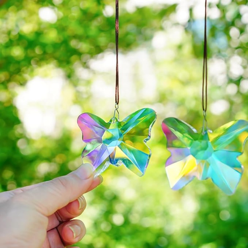 Atrapasueños de prisma de delf - Crystal Sun Catcher reseña y precio