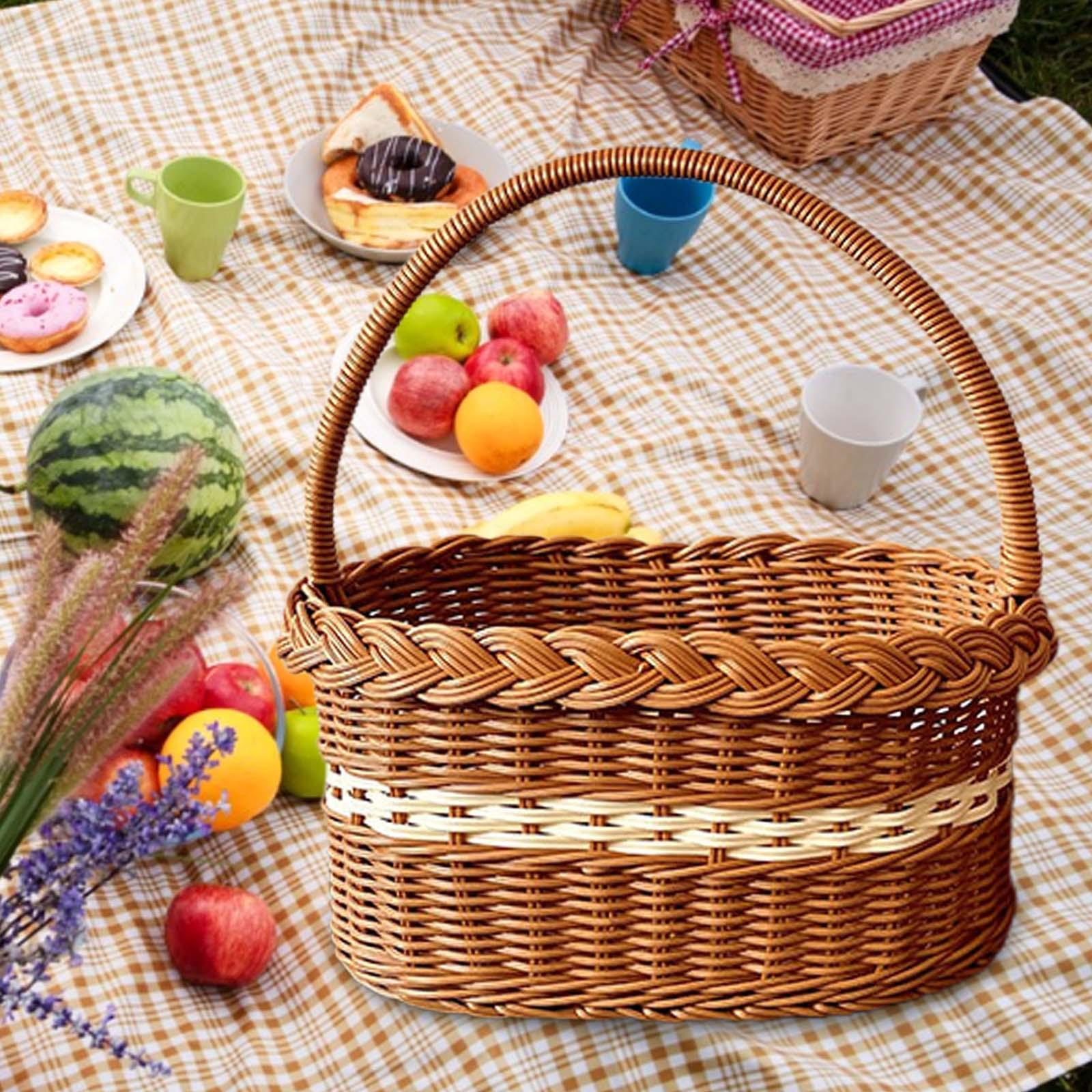 Cesta de pícnic, cesta tejida  - Home Decor Hampers reseña y precio