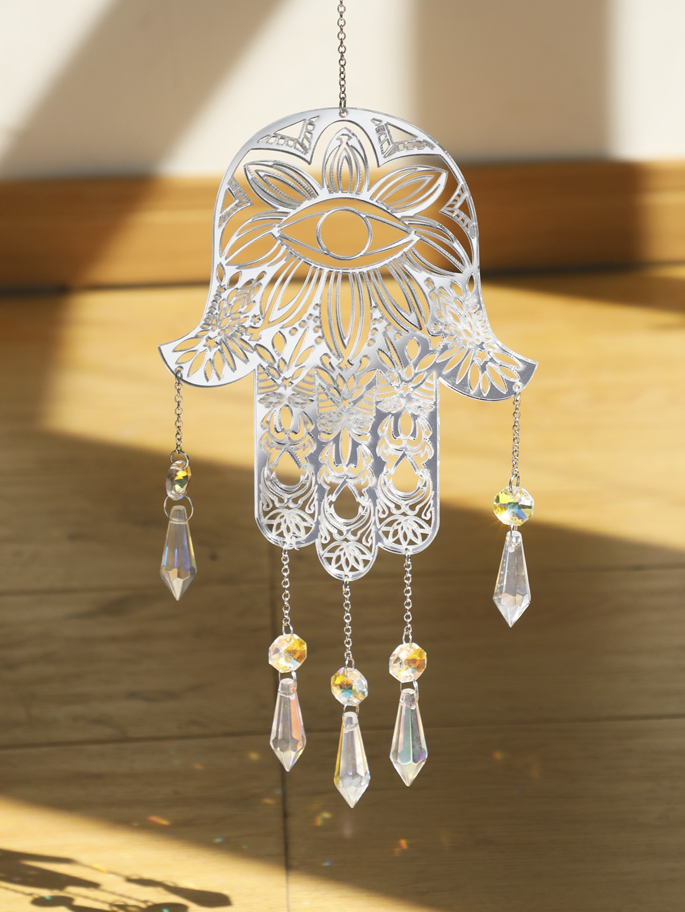Atrapasueños colgante de mal d - Crystal Sun Catcher reseña y precio