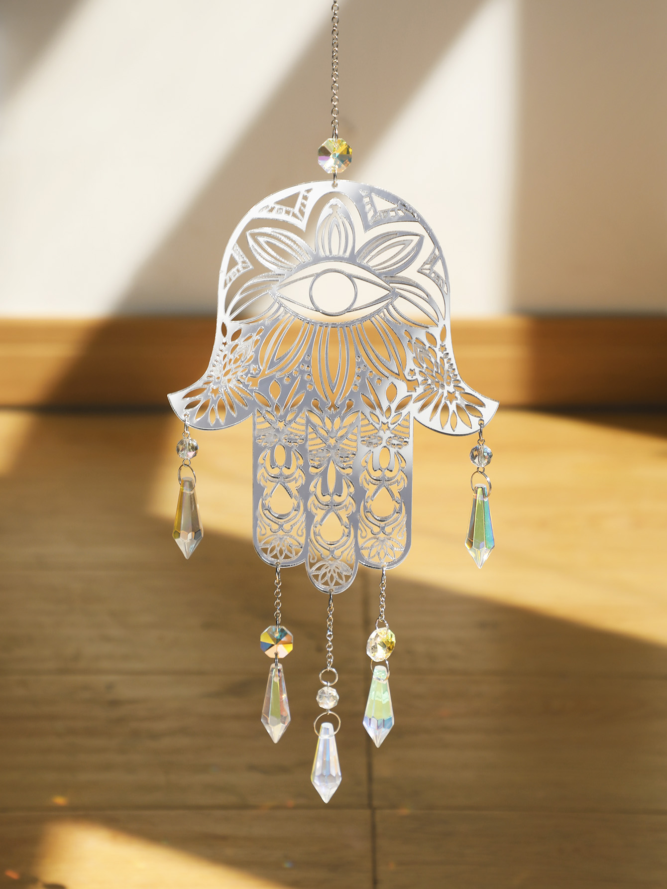 Atrapasueños colgante de mal d - Crystal Sun Catcher reseña y precio