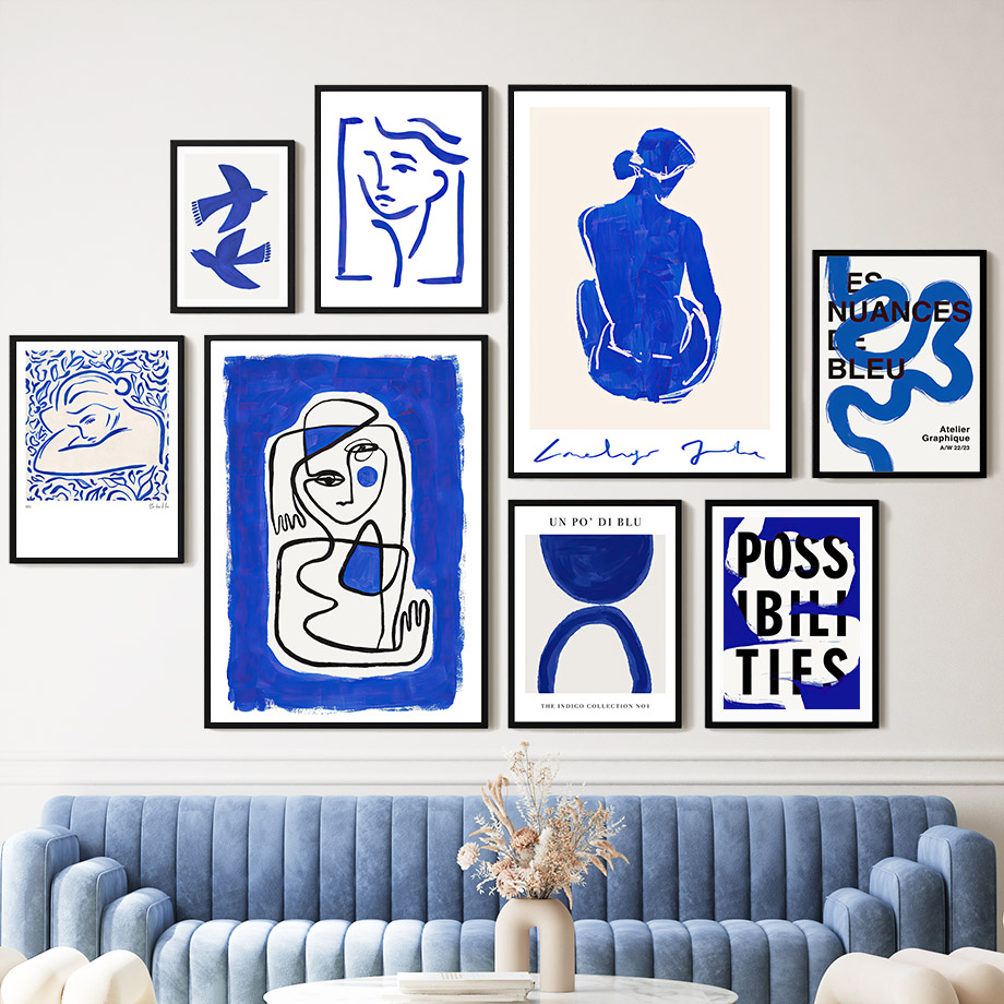 Arte de pared Mural lienzo imp - Home Decor Minimal reseña y precio