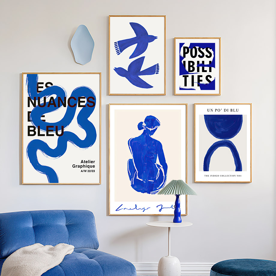 Arte de pared Mural lienzo imp - Home Decor Minimal reseña y precio