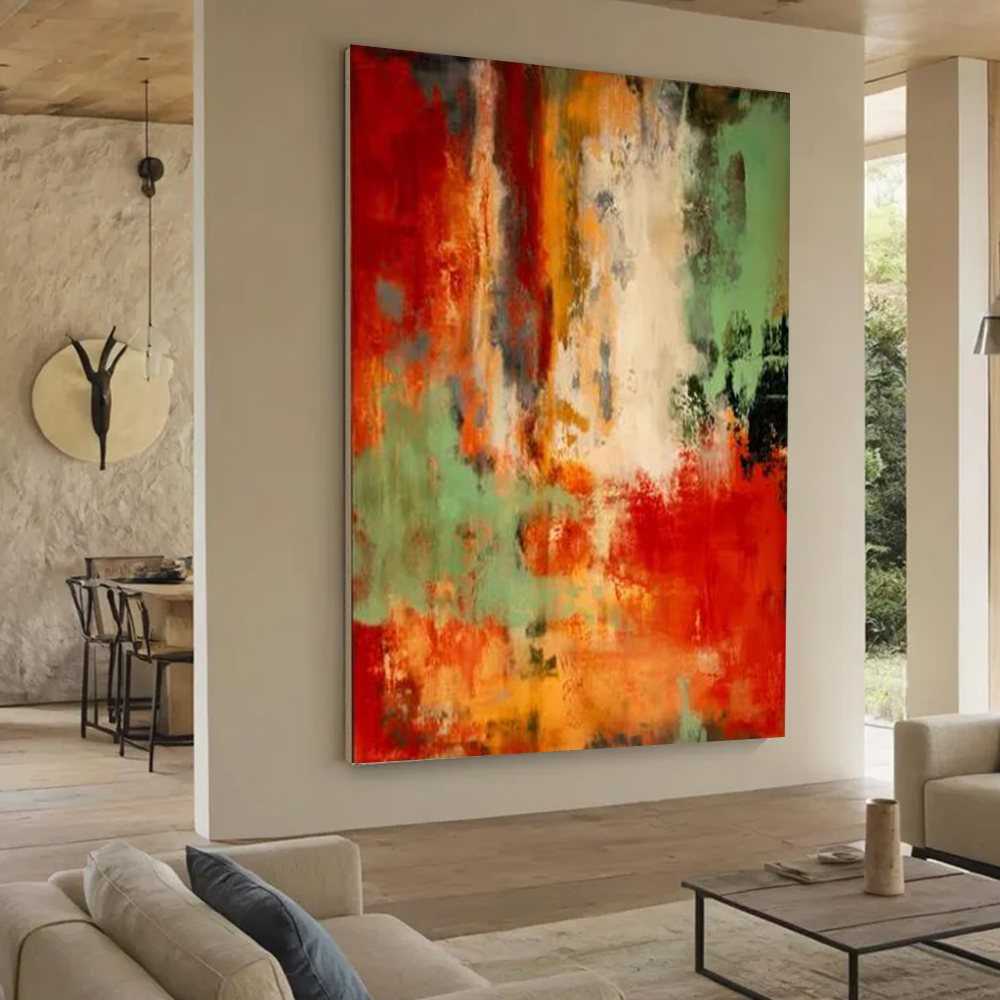 Pintura al óleo abstracta 100% - Home Decor Free Images reseña y precio