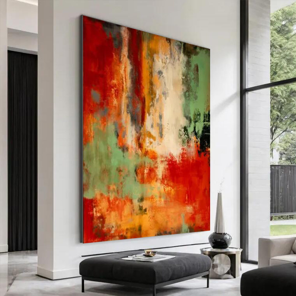 Pintura al óleo abstracta 100% - Home Decor Free Images reseña y precio