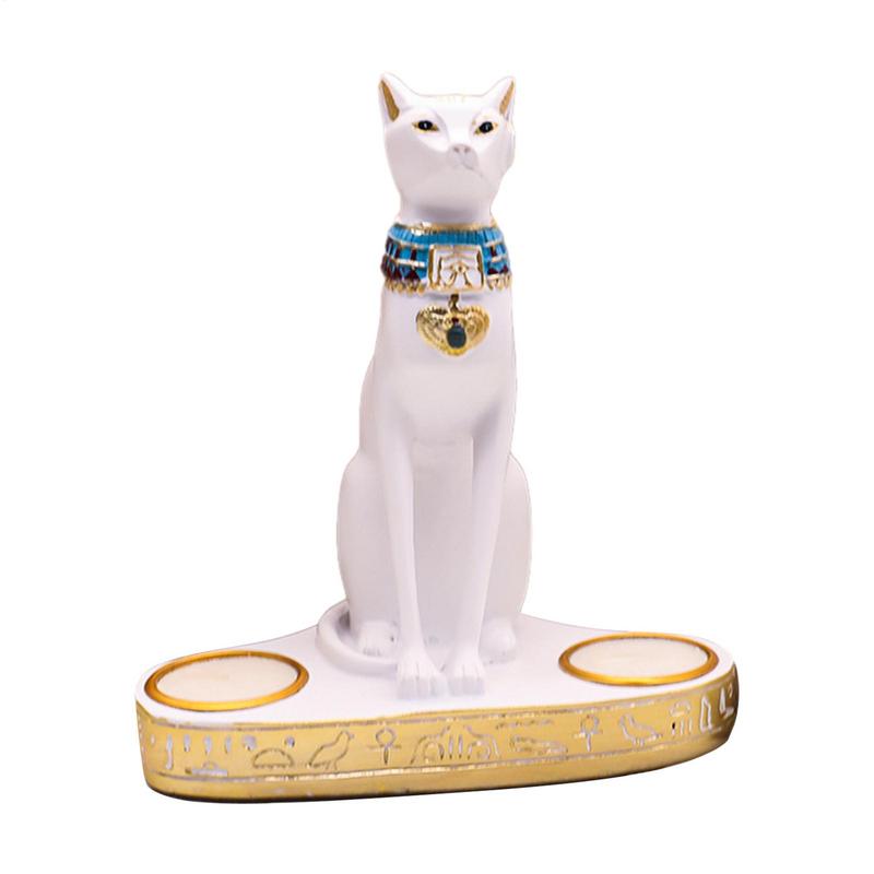 Candelabro de gato egipcio, es - Home Decor Modern Organic reseña y precio