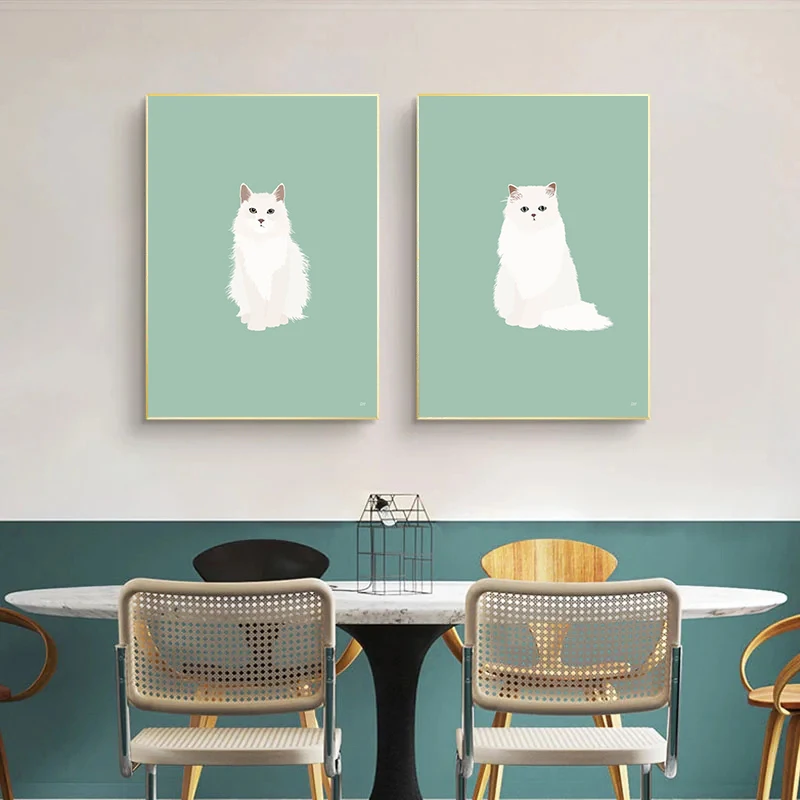 Pósteres de gatos siameses Sph - Home Decor Minimal reseña y precio