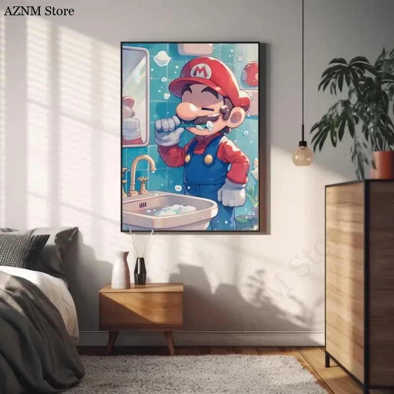 Póster de videojuego de dibujo - Watercolor Poster Print reseña y precio
