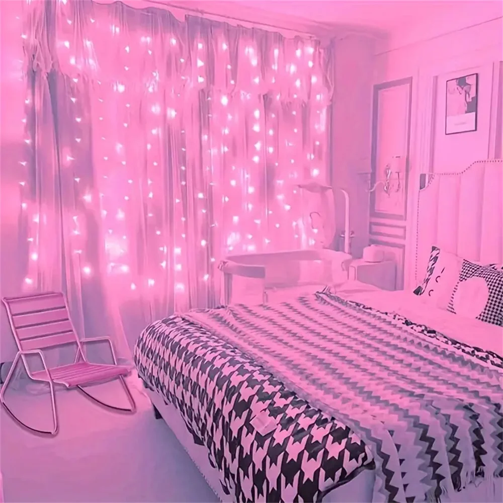 Guirnalda de luces LED para co - String Curtain Light reseña y precio