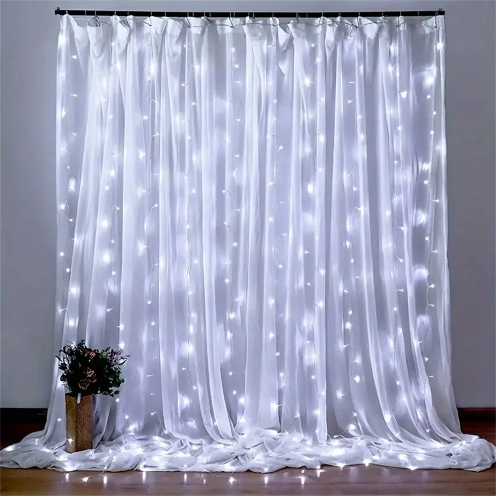 Guirnalda de luces LED para co - String Curtain Light reseña y precio