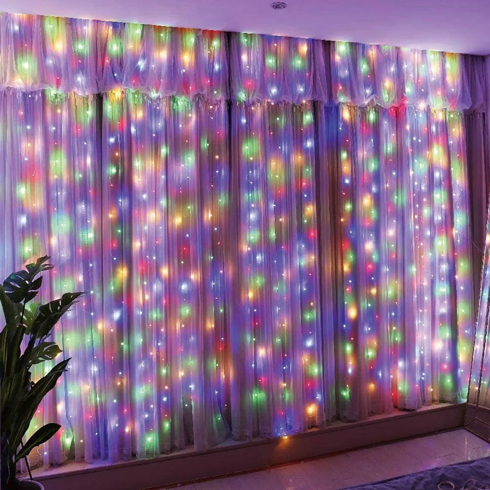 Guirnalda de luces LED para co - String Curtain Light reseña y precio
