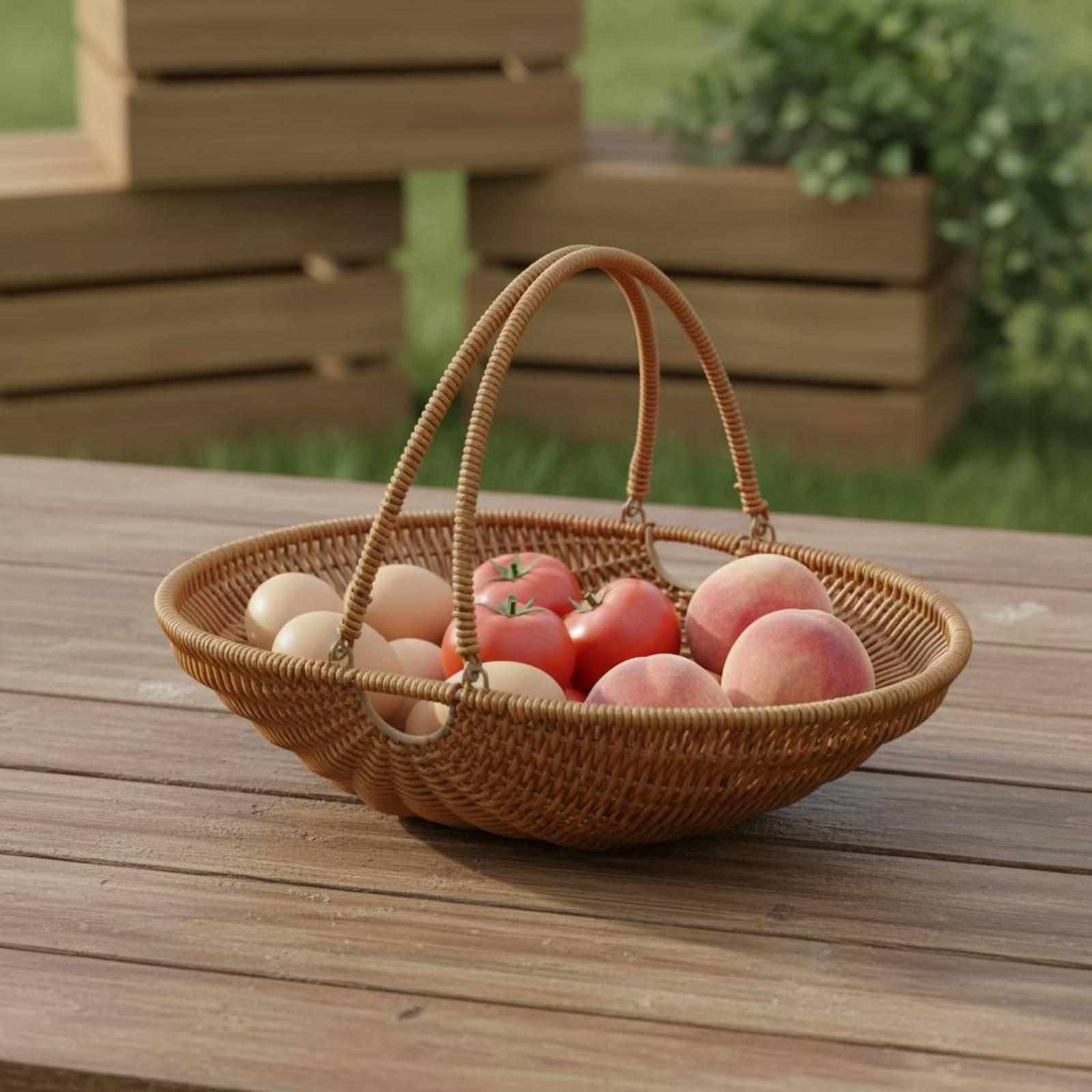 Cesta de picnic con tapa, cest - Home Decor Hampers reseña y precio