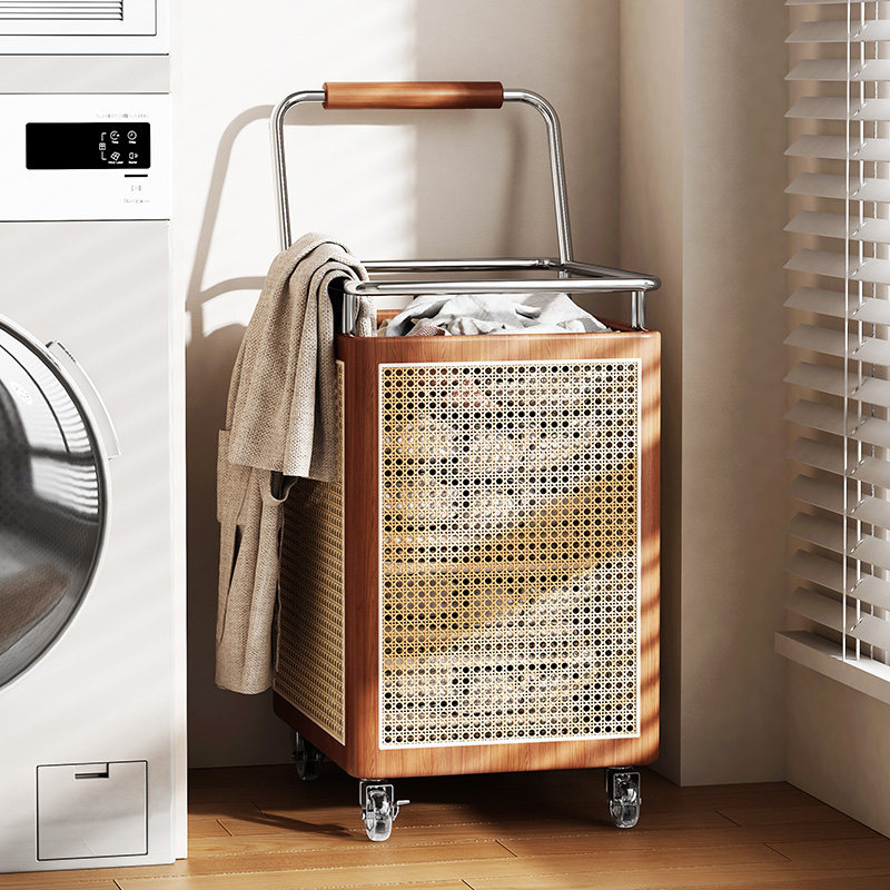 Cesto de Ropa de Mimbre Tejido - Home Decor Hampers reseña y precio