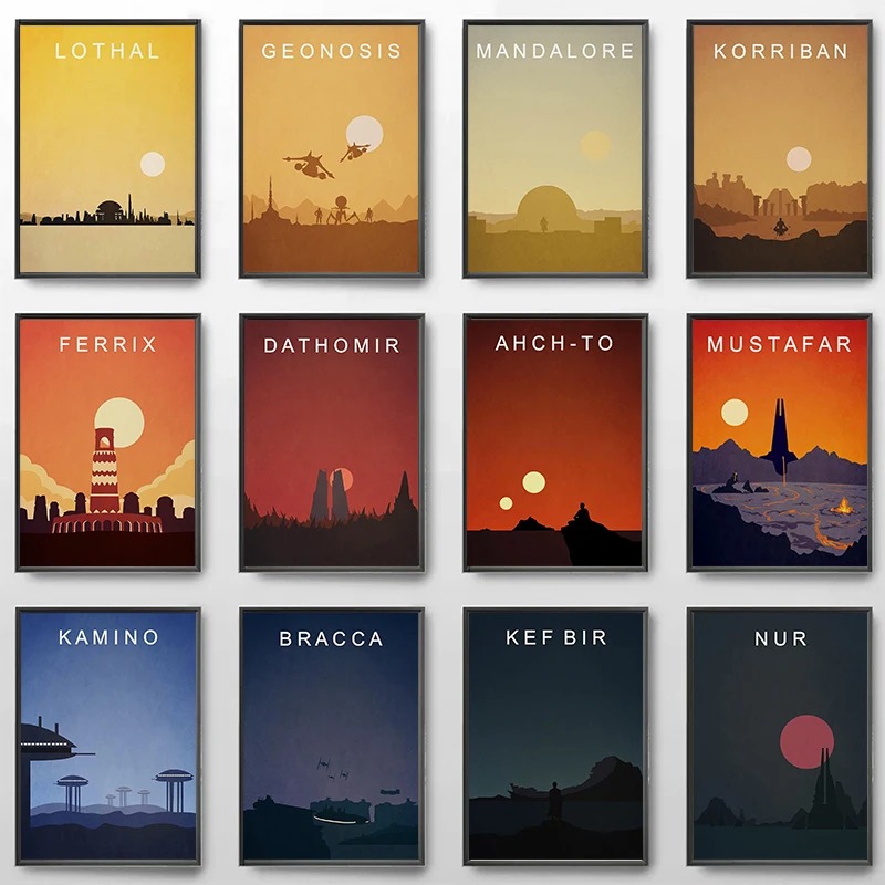 Póster y Lienzo Decorativo Mod - Home Decor Minimal reseña y precio