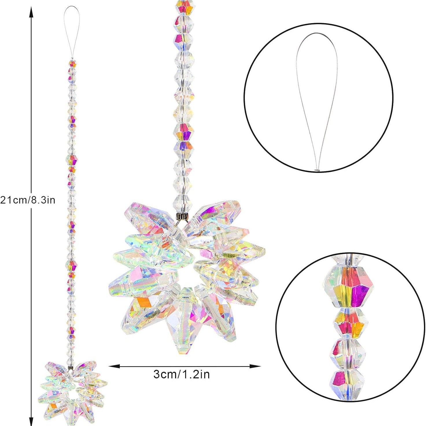 Atrapasoles de Cristal en Form - Crystal Sun Catcher reseña y precio