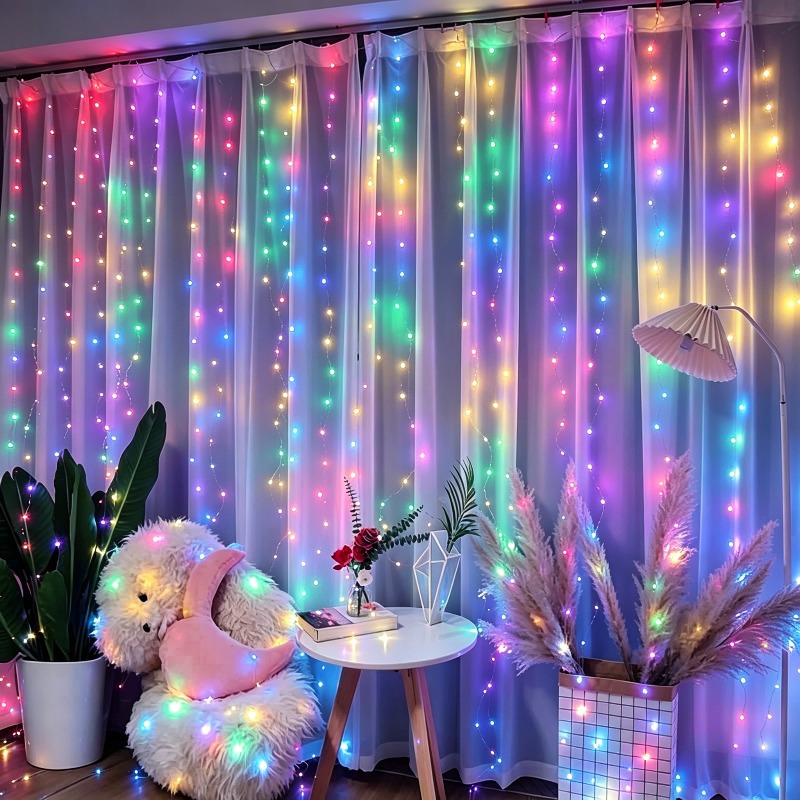 Guirnalda de Luces LED para Co - String Curtain Light reseña y precio