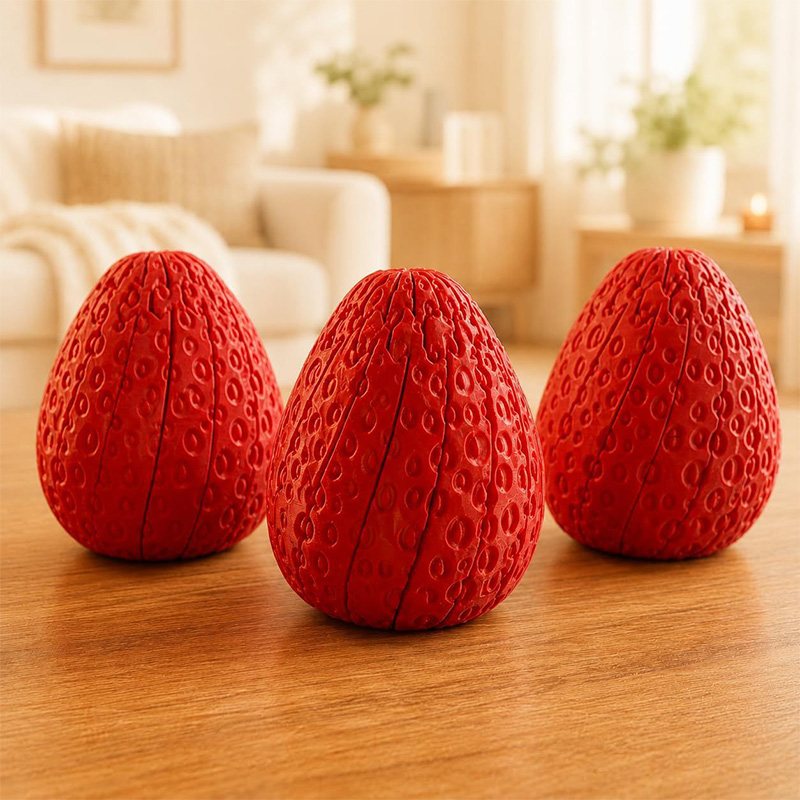 Huevo de Fresa Retorcido Impre - Home Decor Modern Organic reseña y precio