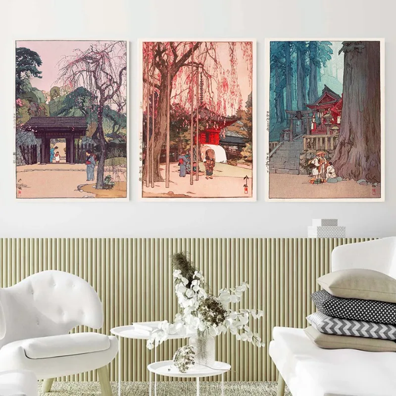 Póster tradicional japonés Ret - Watercolor Poster Print reseña y precio