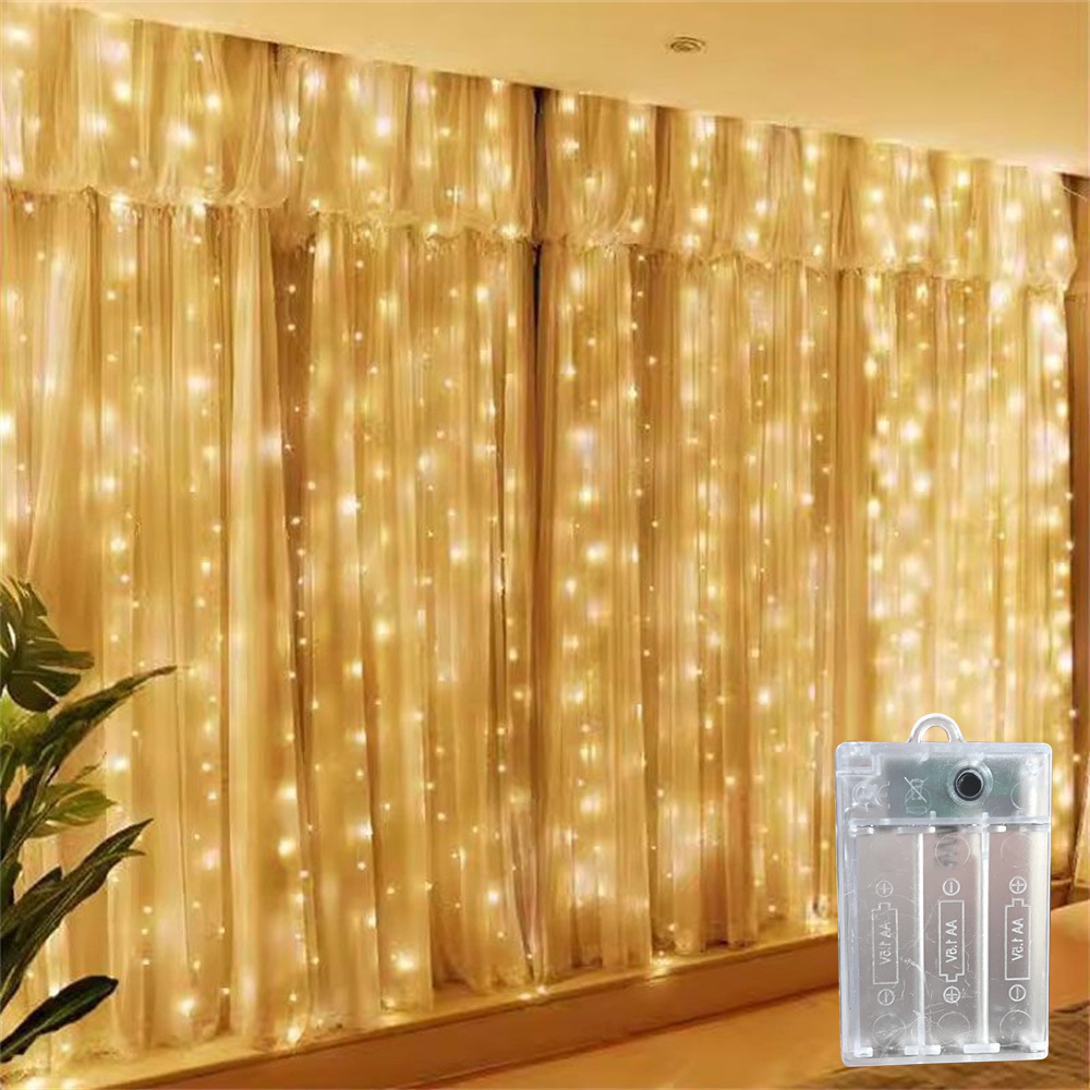 Guirnalda de Luces LED para In - String Curtain Light reseña y precio
