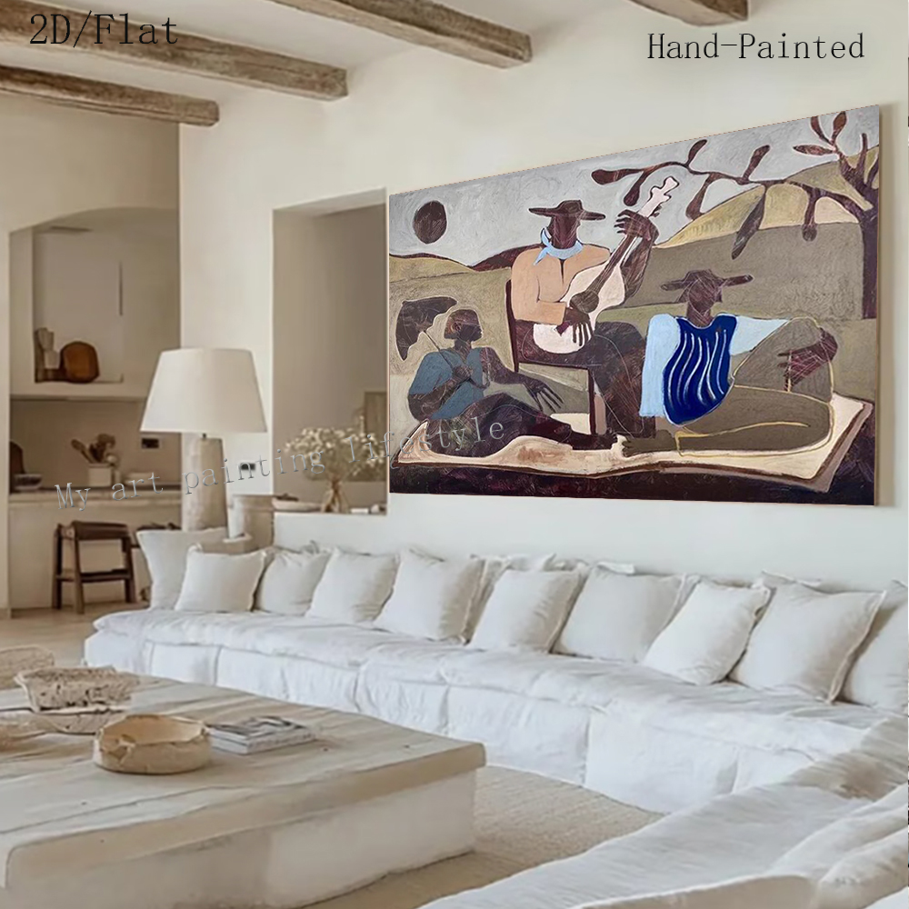 Pintura al óleo abstracta 100% - Home Decor Free Images reseña y precio