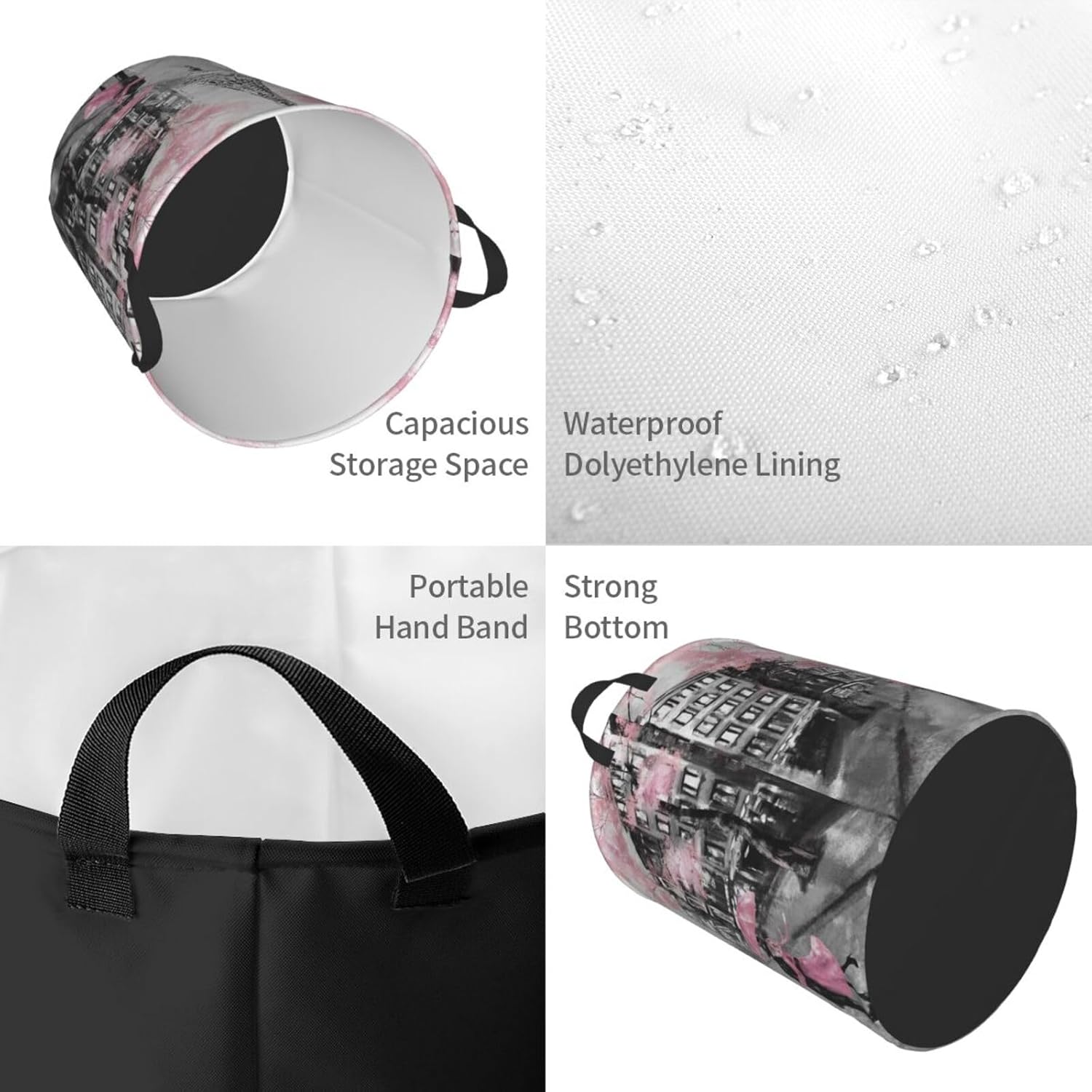 Cesta grande para la colada, d - Home Decor Hampers reseña y precio