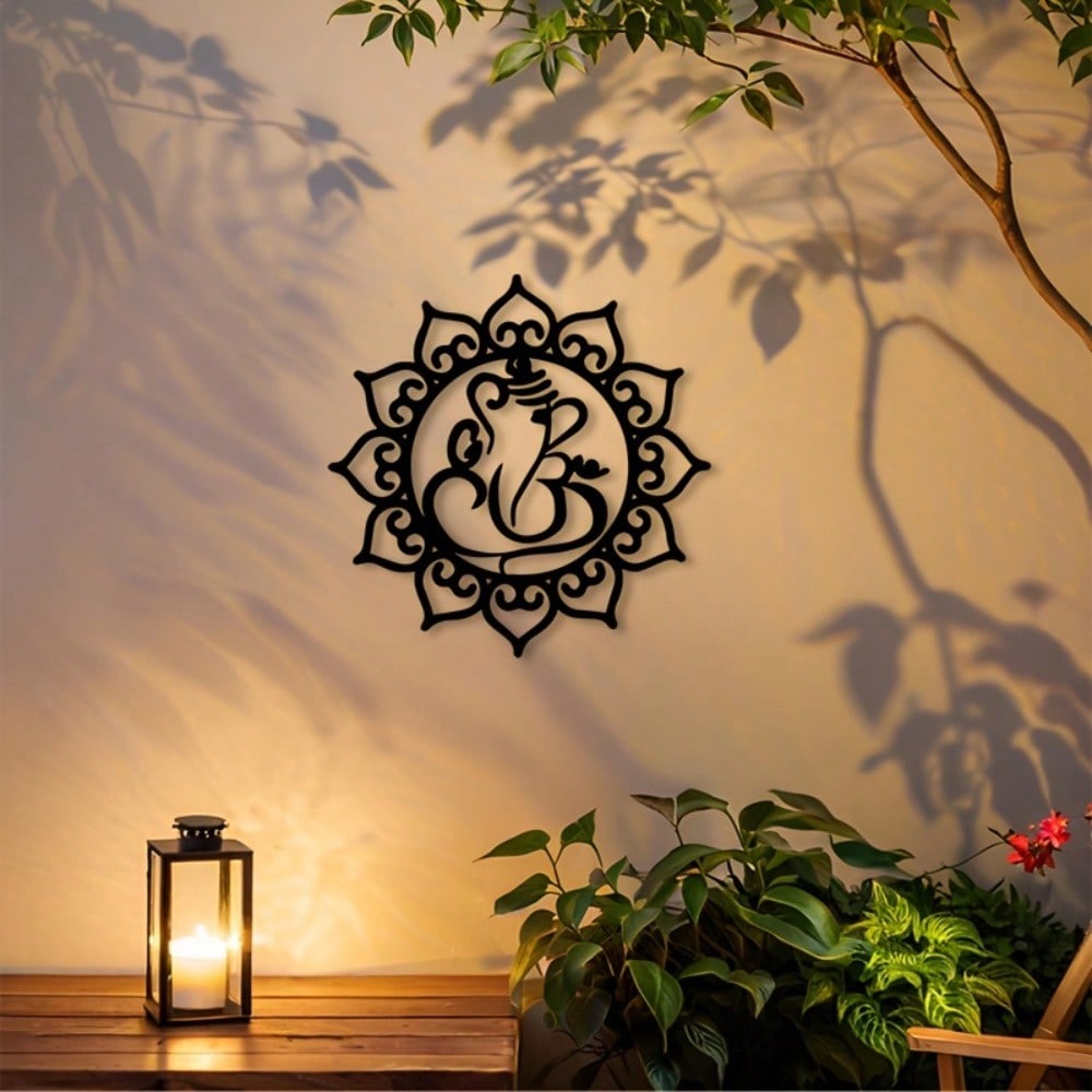 CIFBUY Arte de pared de metal, - Home Decor Yoga reseña y precio