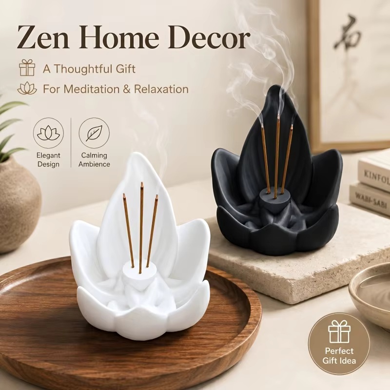 Quemador de Incienso de Loto E - Incense Stick Holder reseña y precio