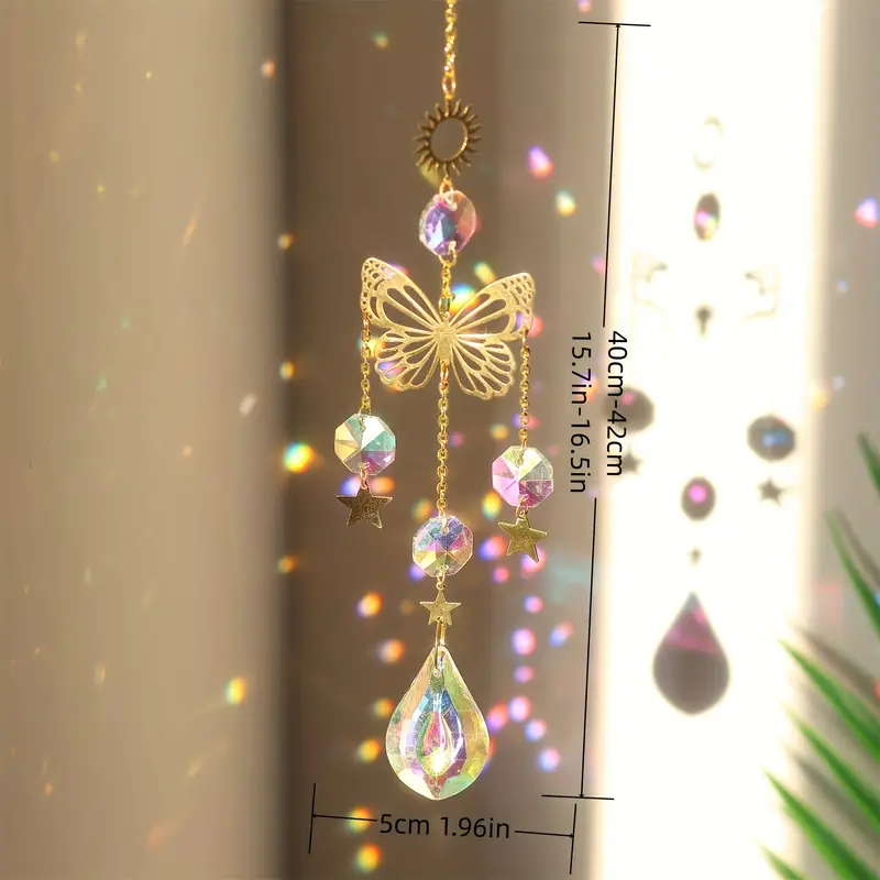 1 Atrapasueños de Cristal con  - Crystal Sun Catcher reseña y precio